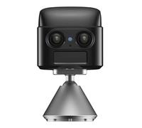 Fuhjythy 4K 4G Dual Lens Camera 6X Zoom 5MP Low Power Consumption IR Night Vision Motion Detection Camera