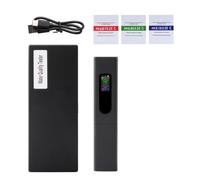 Fuhjythy 5 in 1 Salinity Meter PH Water Quality Tester Digital EC TDS Temp Monitor Rechargeable Test for Aquarium Hydroponic Pool