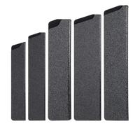 Fuhjythy 5-Piece Knife Guard Set Including Universal Blade Covers with Felt-Lined ABS Plastic