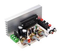 Fuhjythy 50W+50W Dual AC15-18V Stereo Audio Power Amplifier Board 2.0 Channel STK Thick Film Series Amplifier for DIY Speaker 1 PCS