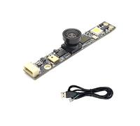 Fuhjythy 5MP USB Camera Module 160 Degree Wide Angle OV5640 2592X1944 Fixed Focus Free Drive for Security Monitoring