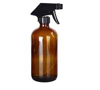 Fuhjythy 6PCS Brown Glass Liquid Split Bottle Non-Slip Sealed Bottle with
