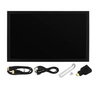 Fuhjythy 7 Inch Portable Display VGA AV Input DC Type C Power inforPC Laptop Camera TV DVD