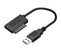 Fuhjythy Adapter Cable Quick Data Transfer for Laptop Optical Drive CD/DVD ROM Slimline Drive
