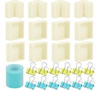 Fuhjythy Adjustable Molds Housing for Silicone Mold Making, Housing Frame for DIY Resin Molds Candle Molds Soap Molds Making