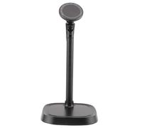 Fuhjythy Aluminum Alloy Bracket for Desktop Live Streaming Conference Mobile Phone Magnetic Suction Bracket Mobile Phone Holder Black