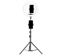 Fuhjythy Aluminum Alloy Bracket Photo Bracket LED Fill Light Bluetooth Selfie Remote Video Recording Tripod