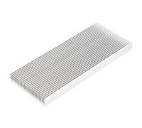 Fuhjythy Aluminum Heat Sink Heatsink For High Power LED Amplifier Transistor 100x41x8mm