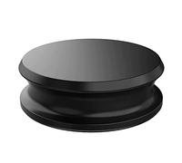 Fuhjythy Aluminum Vinyl Record Weight Stabilizer Disc Balanced Clamp for Turntable LP Record Player Accessories Black