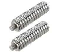 Fuhjythy Antenna Spring Mount 3/8-24Inch Threads Antenna Spring Heavy Duty Antenna Spring