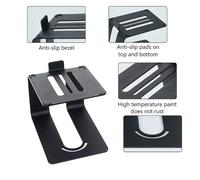 Fuhjythy Anti-Vibration Feet Desktop Speaker Stand Neatly Fitted with Non-Slip Pads Easy Install