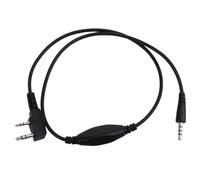 Fuhjythy APRS to K1 Cable Audio Interface Line Walkie Talkie Connection Cable for APRSpro APRSDroid