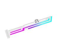 Fuhjythy ARGB Graphics Card GPU Holder GPU Brace Support Adjustable Height Horizontal GPU Bracket AURA SYNC GPU Video Card Holder