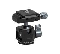 Fuhjythy Ball Panoramic Tripod Heads Aluminum Rotating Heads with Cold Shoe Mount Adapter for DSLR, Camera Tripod, Phone Mount