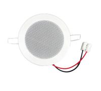 Fuhjythy Bathroom 3Inch 8Ohm 6W Passive Ceiling Speaker Moisture-Proof In-Ceiling Speaker Small Ceiling Speaker