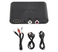 Fuhjythy Bluetooth 5.3 Audio Receiver NFC USB U Disk 3.5mm AUX USB Stereo Music Wireless Adapter for Car Speaker Amplifier