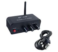 Fuhjythy Bluetooth Receiver for TV, Mobile Phone, Headphone High Volume Audio Amplifier, Multi-Channel Speaker Output Distributor
