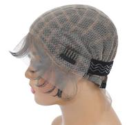 Fuhjythy Breathable Double Full Lace Crochet Braided Wig Cap with Baby Hair for Glueless Comfort - Black Women’S Cap