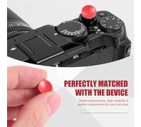 Fuhjythy Camera Shutter Release Button Metal for XT30 XT20 XT10 XT3 XT2 XPRO2 X100F X100T RX1R RX10IV