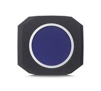 Fuhjythy Capacitarian Microphone Sponge Cover Mic Sound Acoustic Microphone Wind Screen Portable Anti-Sounding Sound Cover Blue