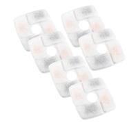 Fuhjythy Cat Water Fountain Filter 6Pcs Activated Carbon Fountain Filter,Pet Fountain Filter Replacement Triple Filtration System
