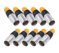 Fuhjythy Cat5e Ethernet Socket Metal Ethernet Cable Connector for Industrial Home Network 10PCS