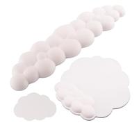 Fuhjythy Cloud Keyboard Wrist Pad Memory Foam Hand Rest Cloud Mouse Keyboard Wrist Pad Suitable for Office Games
