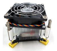 Fuhjythy CPU Cooler Fan Cooling 1366 2011 1155 4-Pin Wire Temperature Control and Speed Control Radiator for X58 X79