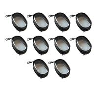 Fuhjythy Data Cable Charger Charging Storage Transparent Winding Portable Carry-Out Storage Box Mobile Phone Finishing Bag A