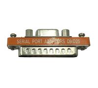 Fuhjythy DB9 Female to DB25 Male Mini Serial Port Cable Adapter Gender Changer