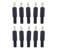 Fuhjythy DC In-Line Plug Socket Jack Connector Male/Female, Plug 1.7mm 4.0mm 10 pcs