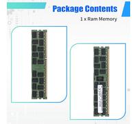 Fuhjythy DDR3 16GB 1600Mhz RECC PC3-12800 Memory 240Pin 2RX4 1.35V REG ECC Memory X79 X58 Motherboard