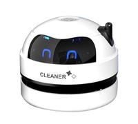 Fuhjythy Desktop Cleaner Vacuum Cleaner for Home Office Table Sweeper Mini Vacuum Cleaner USB Rechargeable Wireless Cleaner A