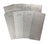 Fuhjythy Diamond Sharpening Stone 240/400/600/800/1000/1500/2000/3000 Grit,Sharpener Angle Guide