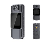Fuhjythy Digital Video Camera HD Body Camera Records Audio and Video 7 Hours Battery Life WIFI Version