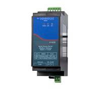 Fuhjythy Din-Rail ZLAN5143D Serial Device Server Modbus Gateway RS485 From to IP DC9-24V Support Full Duplex