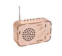 Fuhjythy DIY Radio Model Science and Technology Training Handmade Self-Made Assembly Materials Kit Handmade Science Experimental