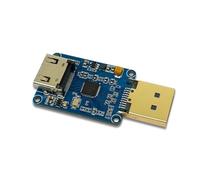 Fuhjythy DP Male to -Compatible Female Adapter Board PS176 Active Conversion Support 4K/60HZ HD Conversion