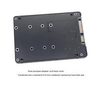 Fuhjythy Dual M.2 to SATA3.0 Adapter M.2 SATA Protocol SSD Adapter 2 Port NGFF M.2 B Key to SATA 3.0 6Gbps M2 to SATA Converter