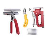 Fuhjythy Duty Canvas Stretcher Pliers Kit, Picture Frame Stapler Canvas Pliers Staple Remover Tool for Art Oil Painting