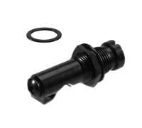 Fuhjythy Electric Guitar Tremolo Bridge Replacement Parts Direct Insertion Styles Tremolo Arm Socket Whammy Bar Black