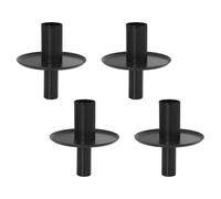 Fuhjythy Elegant table centerpiece wine bottle caps taper candle holders wine bottle inserts iron candle holders romantic home