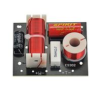 Fuhjythy ES302 2 Ways Audio Speaker Crossover Treble+Bass Frequency Divider Crossovers Speaker Filters DIY for Home Theater