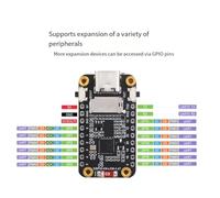 Fuhjythy ESP32-C6 Lcd Screen Development Board Wifi 6 Bluetooth 5 Onboard Rgb Color 1.47 Inch Tft Led Screen USB Type-C Interface