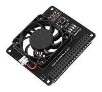 Fuhjythy Fan HAT for 4/3 Cooling Fan with Software Adjustable Speed / 40mm Big Fan for Raspberry Pi4