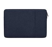 Fuhjythy Fashion Notebook 15.6-Inch Computer Handbag Waterproof Bag Carrying Bag Tablet Pc Protective Cover Navy Blue