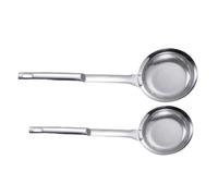 Fuhjythy Fine Mesh Stainless Steel Colander, Premium Stainless Steel Strainer for Oil Filter Skimming Grease and Foam