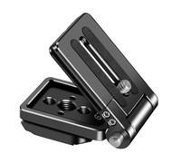 Fuhjythy Folding DSLR Camera L Bracket Adjust Angle, Cameras Quick Release Plate Suitable for Various Cameras Stabilizers