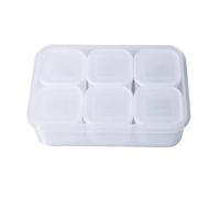 Fuhjythy Food Storage Container with Lid - Fresh-Keeping Box for Fruits, Vegetables, Seasonings,Refrigerator & Kitchen Organizer