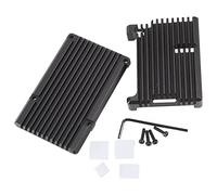 Fuhjythy for Model B Aluminum Case, Passive Cooling Aluminum Alloy Protective Shell Metal Enclosure for Model B